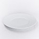 Assiette ronde porcelaine blanche