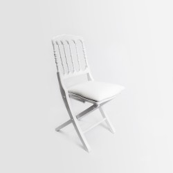 Chaise NAPOLEON blanche