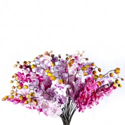 Fleur : Orchidée / tige, 97cm artificielle