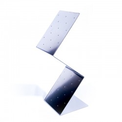 Porte brochette Inox 15x16x42,4 picc non fourni