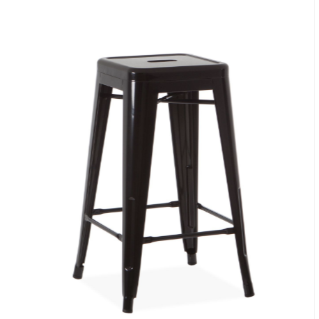 Tabouret noir TOLIX