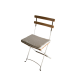 Chaise SQUARE pliante bois